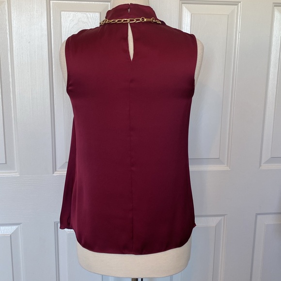 Reiss Freya Chain Detail Sleeveless Top Size - Picture 5 of 14